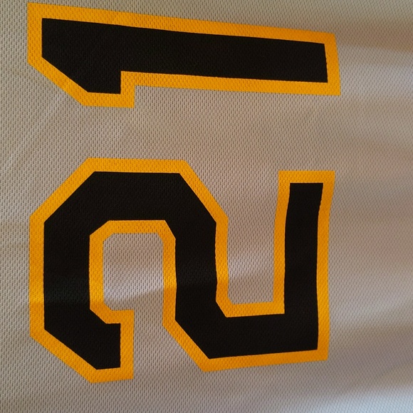 NWOT Men's Pittsburgh Pirates Baseball Jersey #21 Roberto Clemente Made in USA - Picture 3 of 6